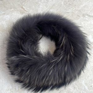 M. Miller fox fur halo headband